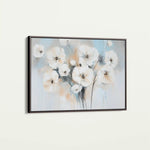 Floral 998 Canvas Art 60 x 40 cm / Black
