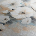 Floral 998 Canvas Art 60 x 40 cm / Black