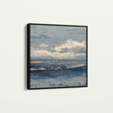 Abstract 999 Canvas Art 16" x 16" / 40 x 40 cm / Black